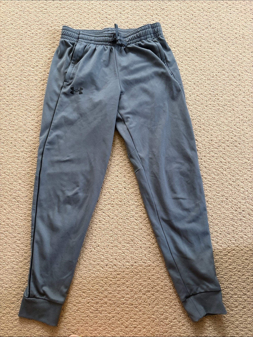 Under Armour Boys Gray Athletic Joggers